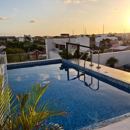 Luxury Apartment 2Br, Pool Roof, Near To The Beach